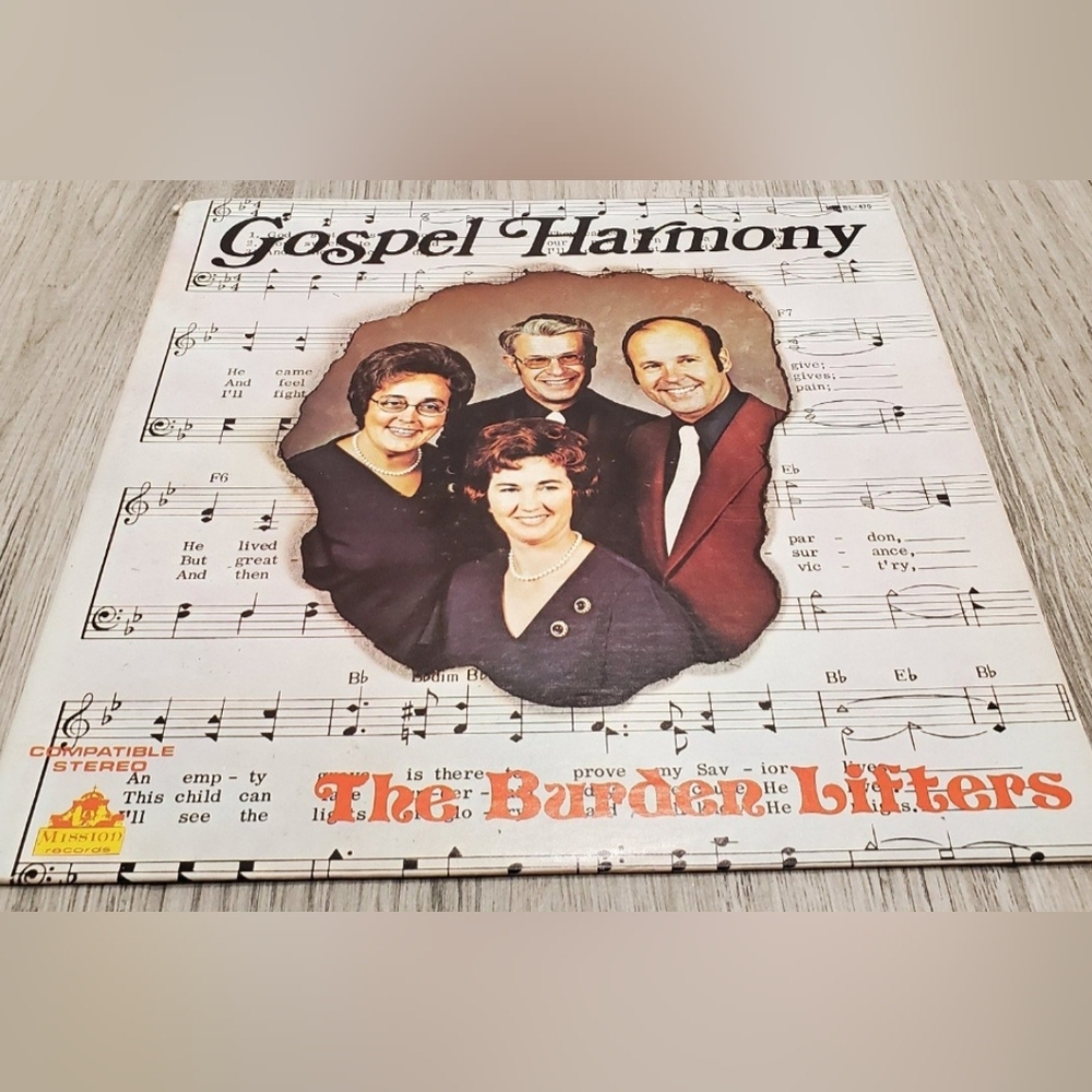Burden Lifters Gospel Harmony Vinyl Record LP